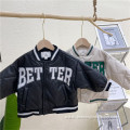 New Winter Children's Fleece Leather Jacket